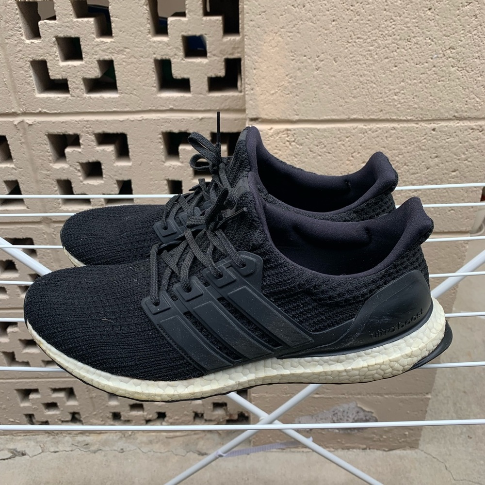 Adidas Ultraboost 4.0 Black/white size US 12